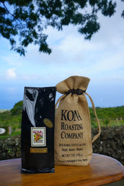 30% Kona Blend Coffee in Burlap