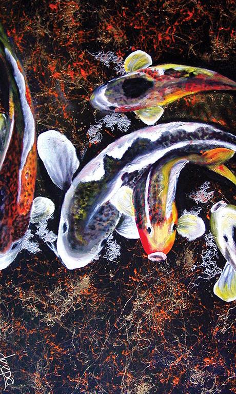 Koi Pond by deepa