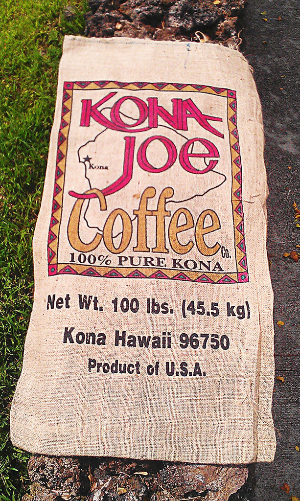 Kona Joe Authentic Burlap Sack